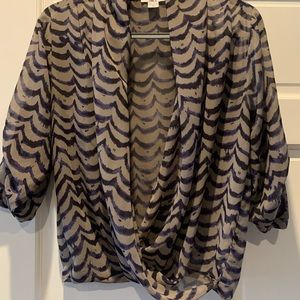Bar III print blouse (medium)